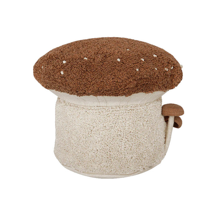 Lorena Canals Boletus - pouf en coton lavable Ø45 x 35cm