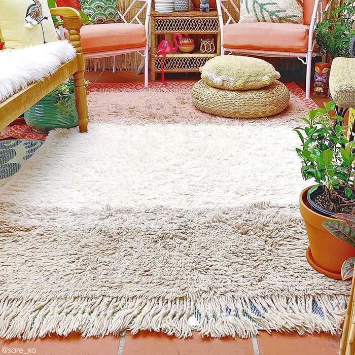 Lorena Canals Sounds of Summer - tapis lavable en laine