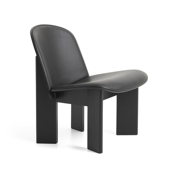 HAY Chisel lounge chair - Front Upholstery - Sense Leather