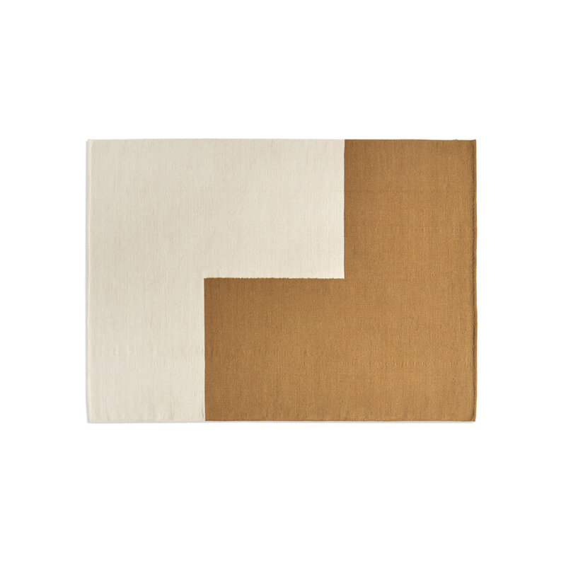 HAY Ethan Cook Flat Works Tapijt - Brown L - HAY