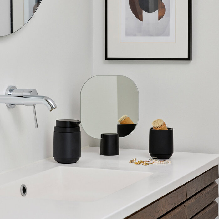 Zone Denmark Porte-brosse à dents Time - Black - Zone Denmark