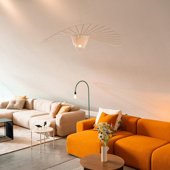 HAY Mags Sofa Low Armrest - Flamiber Mandarin - HAY