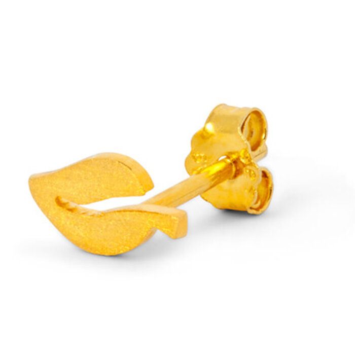 LULU Copenhagen Oorring Leaf (1 stuk) - Goud - LULU COPENHAGEN