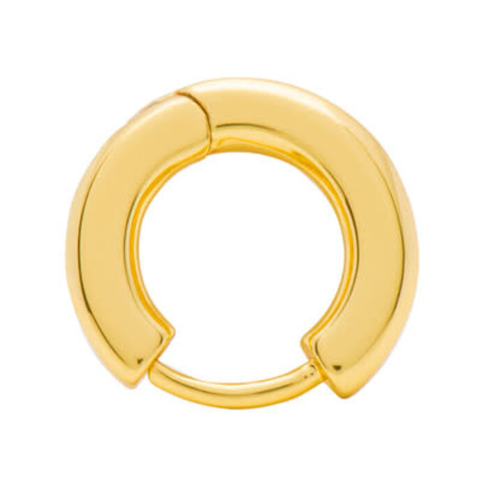 LULU Copenhagen Oorringen Buckle Hoops - Goud (set van 2) - LULU COPENHAGEN
