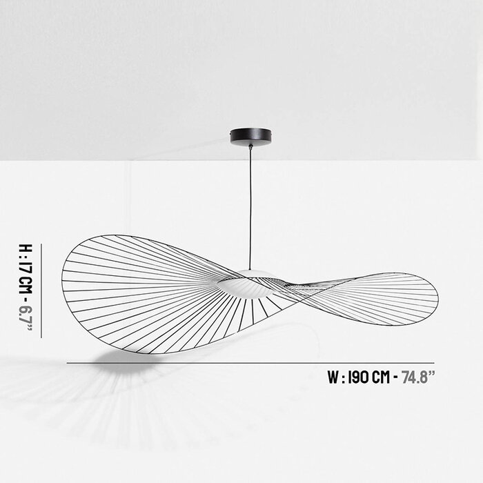 Petite Friture Vertigo Nova Lampe Suspendue Ø 190 cm