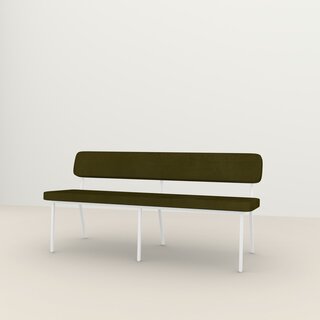 Studio Henk Banc de table à manger Coode - White frame
