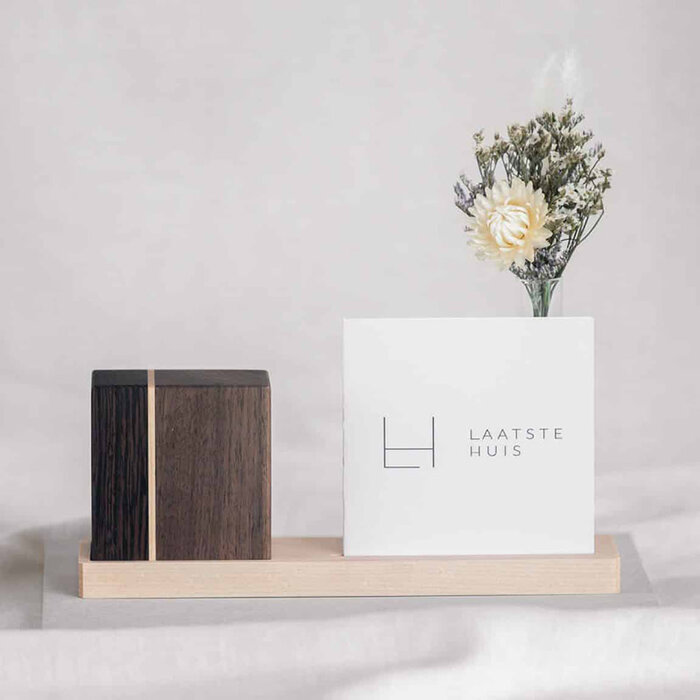 Laatste Huis Mini-Urne 2 (Noyer, Erable & Wengé) - Laatste Huis