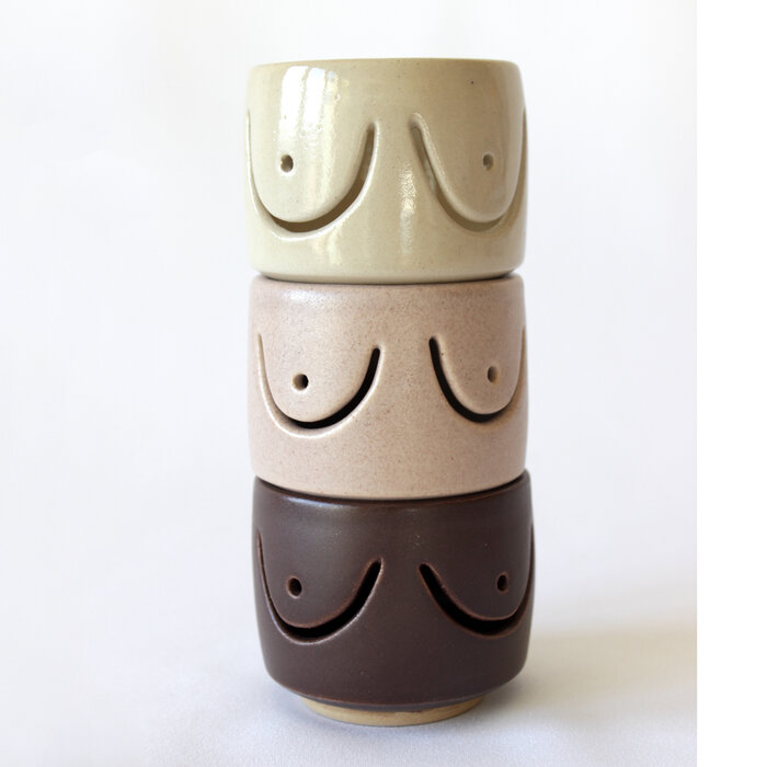 nietbol Candle light holder - Luna - Chocoladebruin - Nietbol