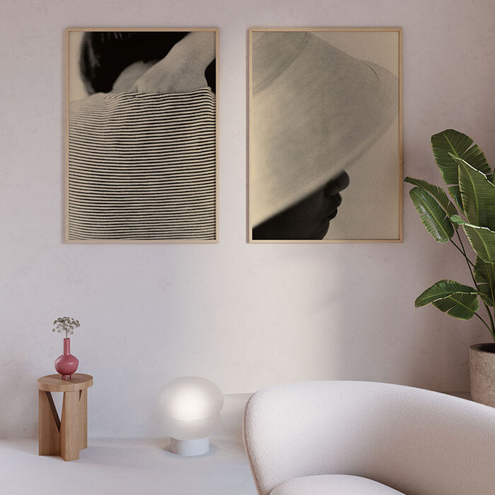 Paper Collective Girl and Hat - Acoustic Panel - Paper Collective