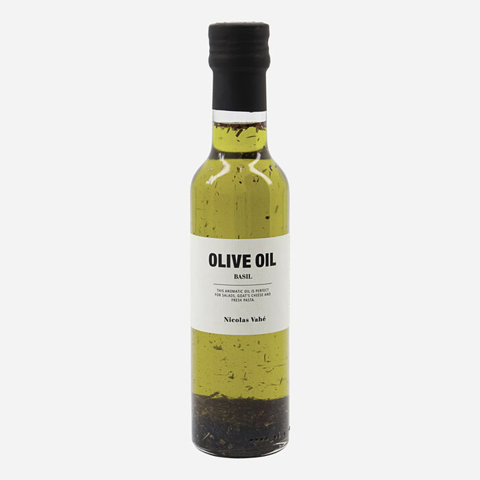 Nicolas Vahé Olive Oil, Basil, 25cl - Nicolas Vahé