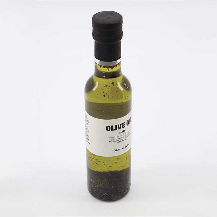 Nicolas Vahé Olive Oil, Basil, 25cl - Nicolas Vahé