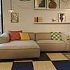 Fest Amsterdam Dunbar sofa - Divan left + 1.5-seat right - Sydney Beige 22