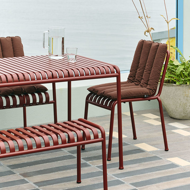 HAY Soft Quilted kussen - Palissade Lounge stoel - HAY