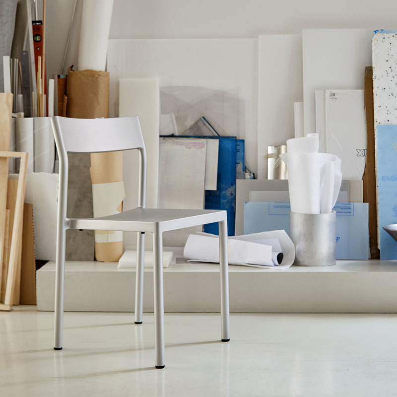 HAY Type Chair Silver Grey - HAY