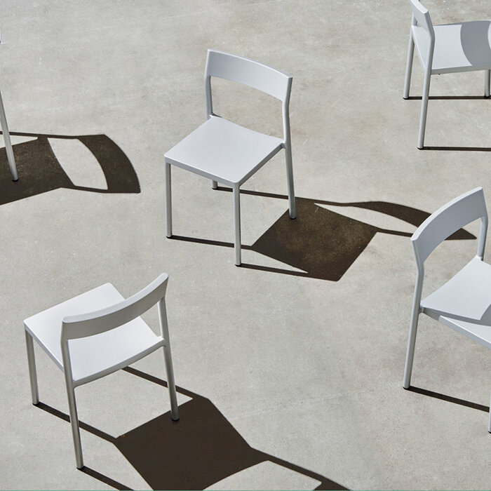 HAY Type Chair Silver Grey - set van 2 - HAY