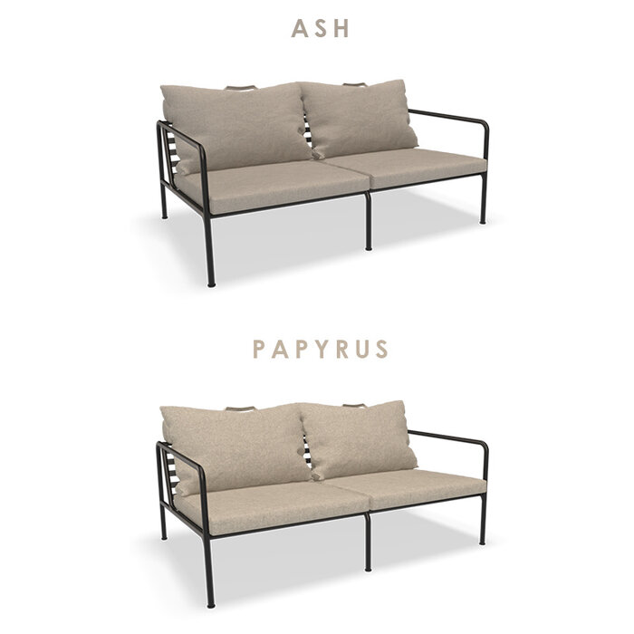 Houe Avon Lounge Sofa - Frame: Black / Powder Coated Steel - Houe