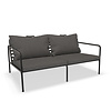 Houe Avon Lounge Sofa - Frame: Black / Powder Coated Steel
