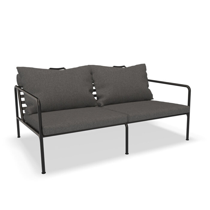 Houe Avon Lounge Sofa - Frame: Black / Powder Coated Steel - Houe
