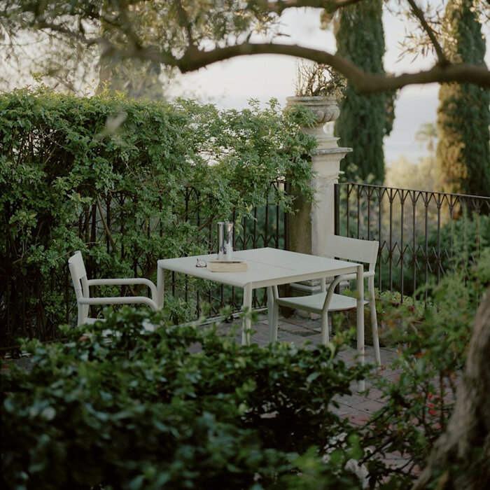 NEW WORKS May Table 85 x 85 - New Works