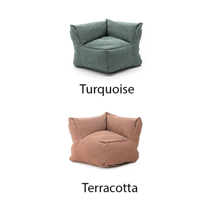 Roolf Dotty M Club Corner pouf outdoor
