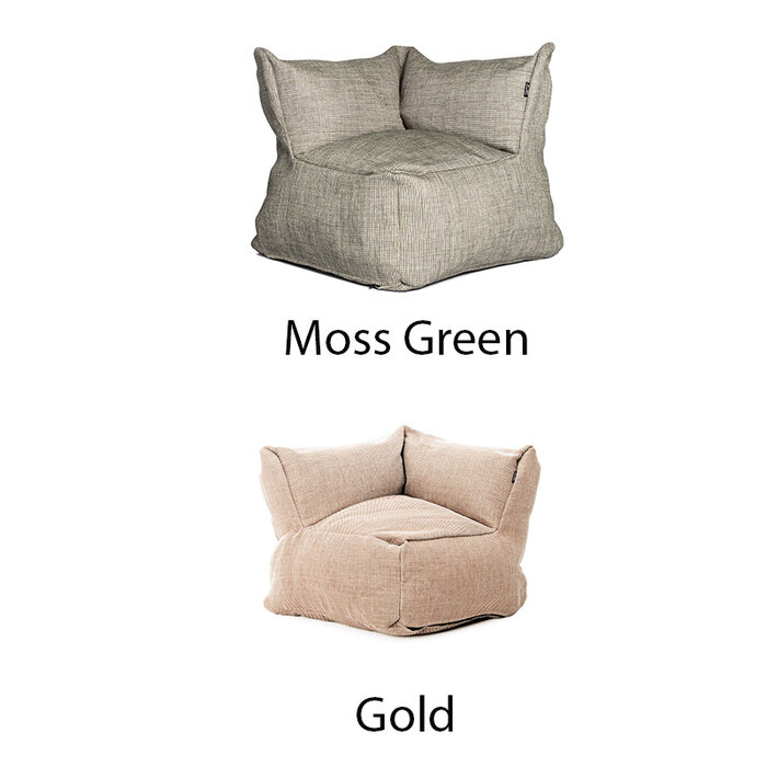 Roolf Dotty M Club Corner pouf outdoor