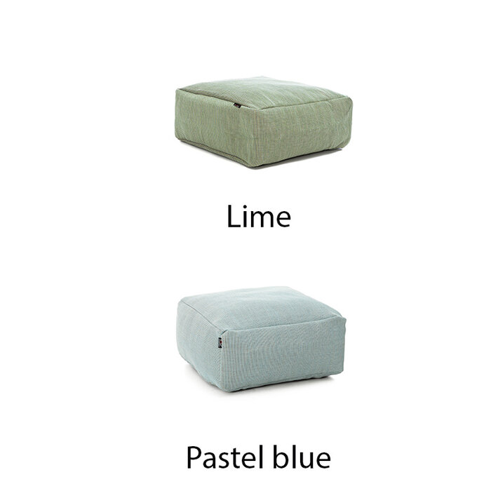 Roolf Dotty S vierkante poef outdoor - Roolf