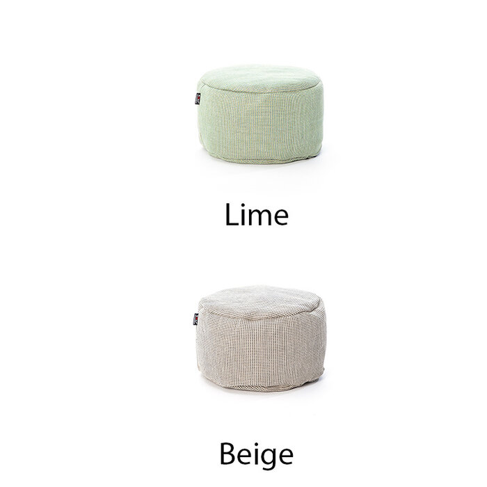 Roolf Dotty Ø50cm  Round Poef  outdoor - Roolf
