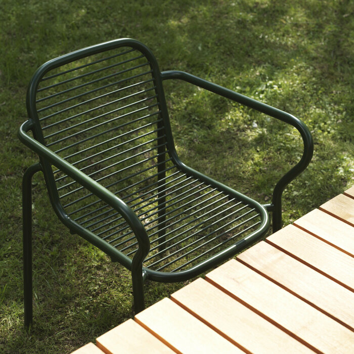 Normann Copenhagen Vig armchair Acier - Normann Copenhagen