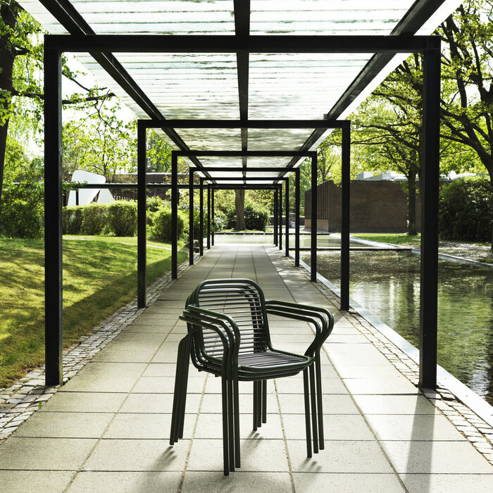 Normann Copenhagen Vig armchair Acier - Normann Copenhagen