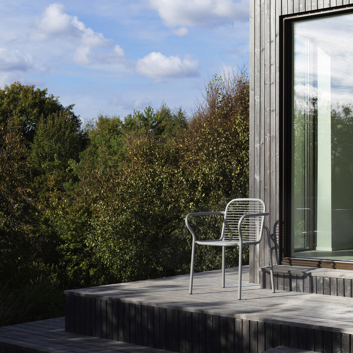 Normann Copenhagen Vig armchair Staal - Normann Copenhagen