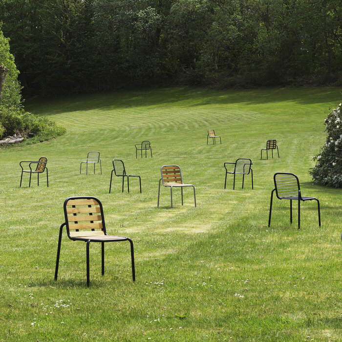 Normann Copenhagen Vig armchair Staal - Normann Copenhagen