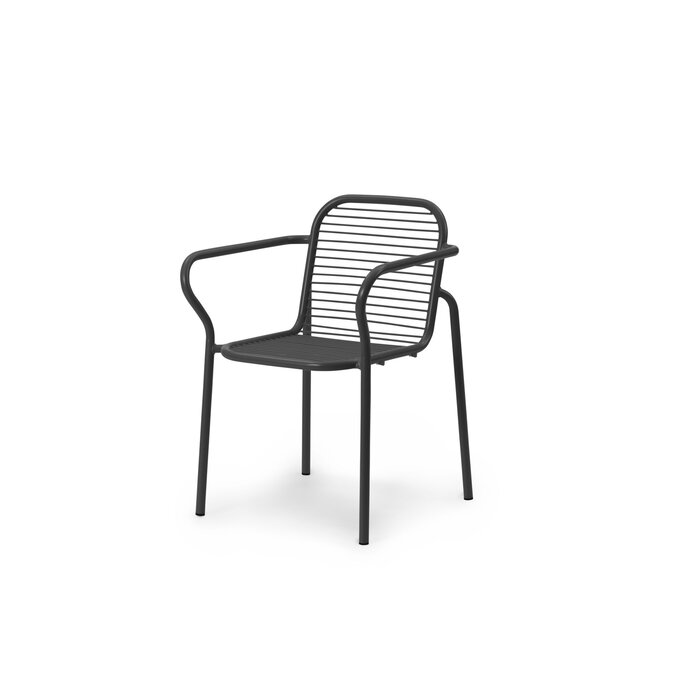 Normann Copenhagen Vig armchair Acier - Normann Copenhagen