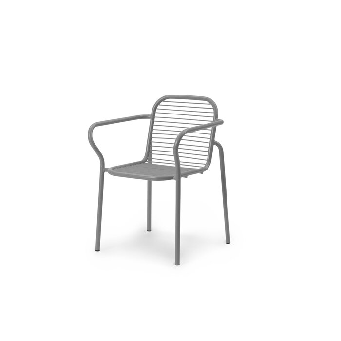 Normann Copenhagen Vig armchair Acier - Normann Copenhagen