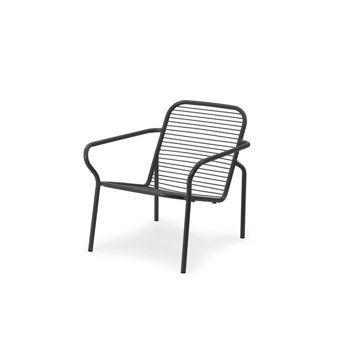 Normann Copenhagen Vig Lounge chair Acier - Normann Copenhagen