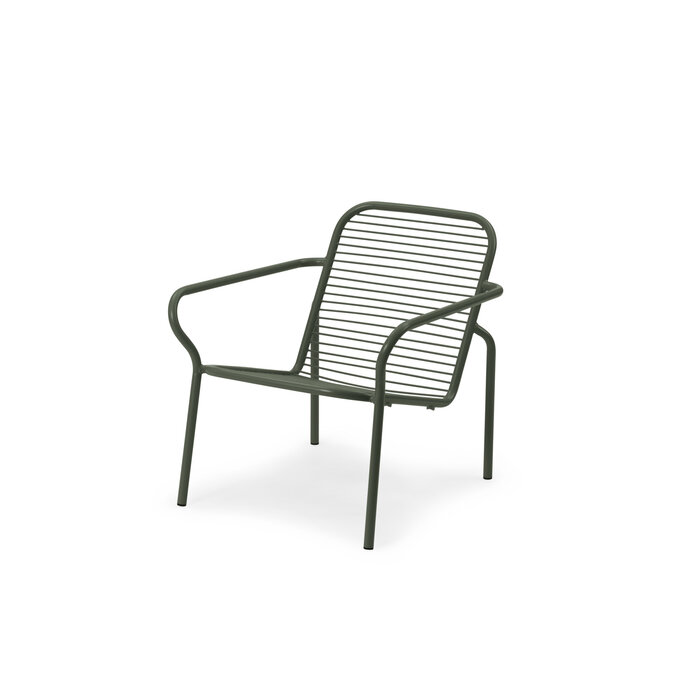 Normann Copenhagen Vig Lounge chair Acier - Normann Copenhagen