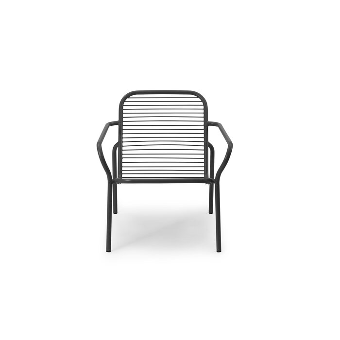 Normann Copenhagen Vig Lounge chair Staal - Normann Copenhagen