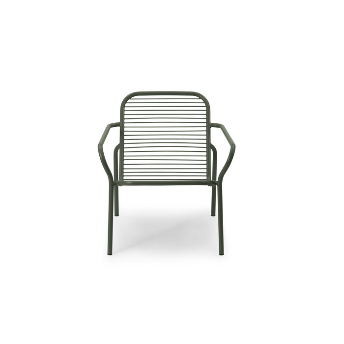 Normann Copenhagen Vig Lounge chair Acier - Normann Copenhagen