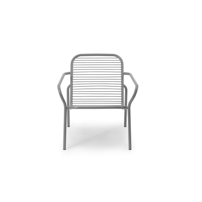 Normann Copenhagen Vig Lounge chair Acier - Normann Copenhagen