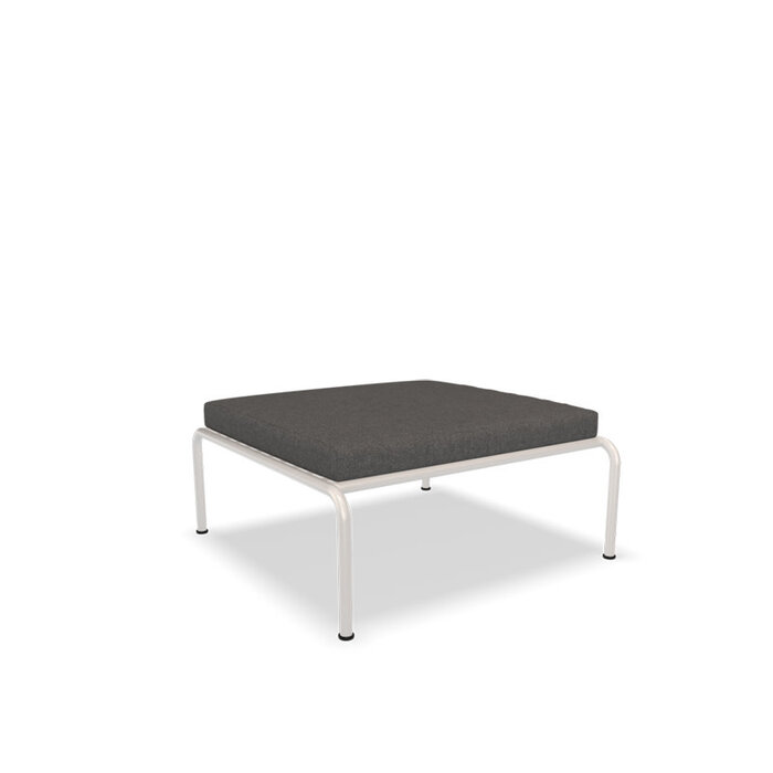 Houe Avon Lounge Ottoman - Frame: White / Powder Coated Steel - Houe