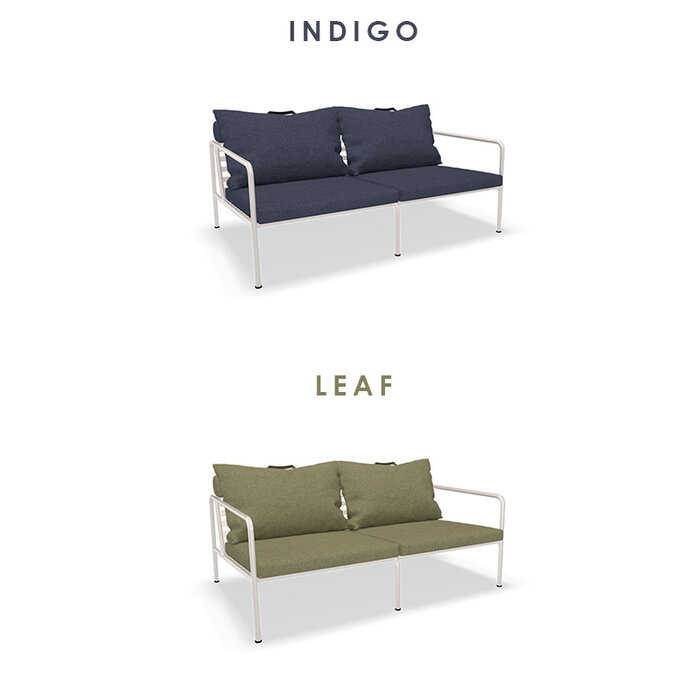 Houe Avon Lounge Sofa - Frame: White / Powder Coated Steel - Houe