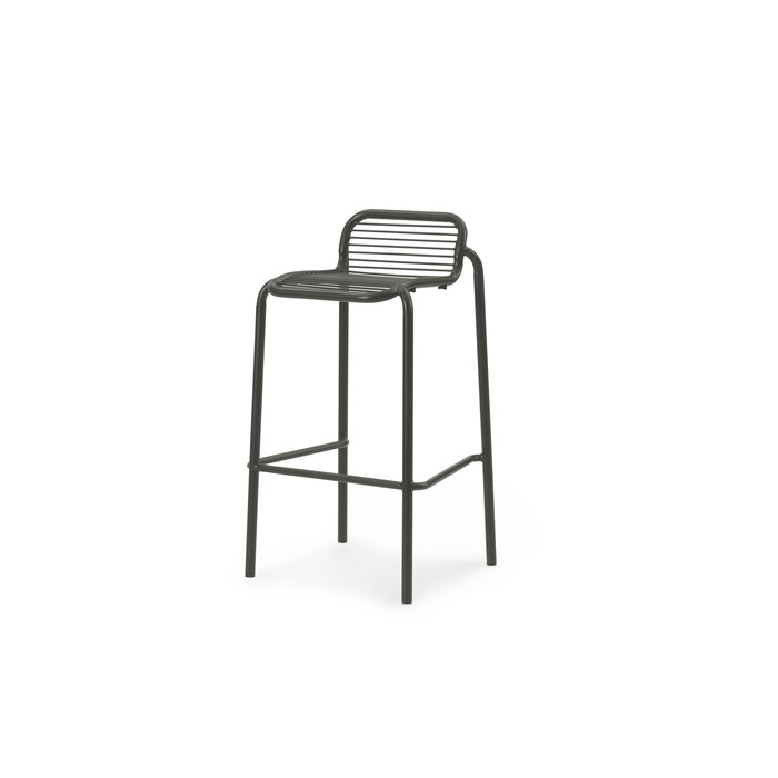 Normann Copenhagen Vig Barstool Staal - Normann Copenhagen