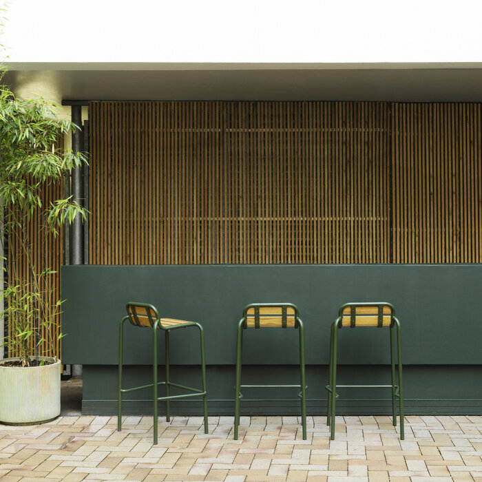 Normann Copenhagen Vig Barstool Wood - Normann Copenhagen