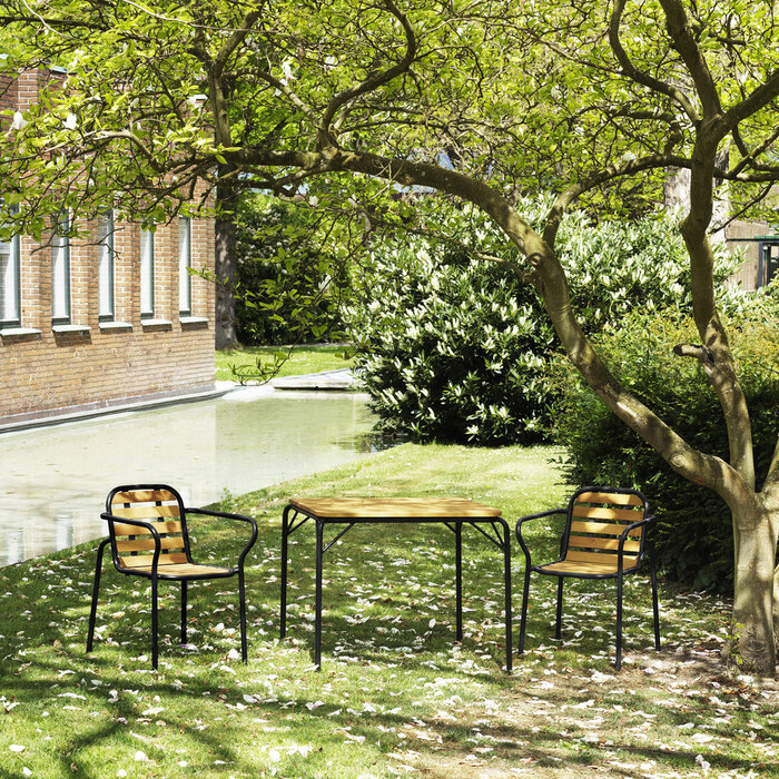 Normann Copenhagen Vig table 90 x 80 cm Wood - Normann Copenhagen