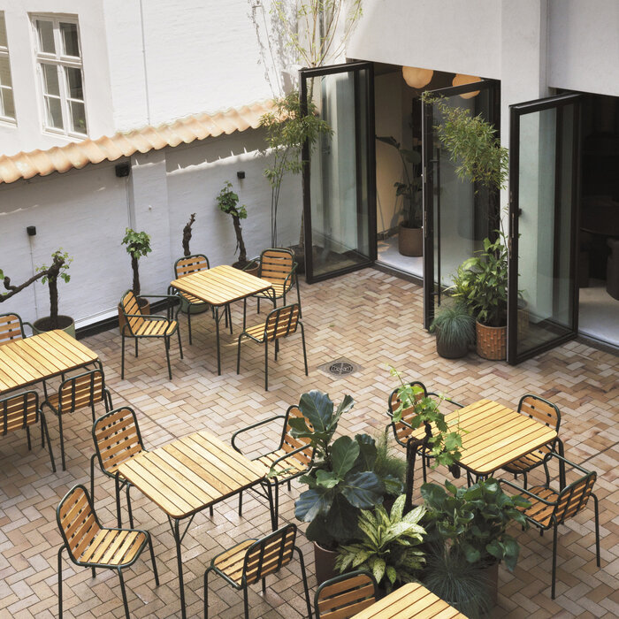 Normann Copenhagen Vig table 90 x 80 cm Bois - Normann Copenhagen
