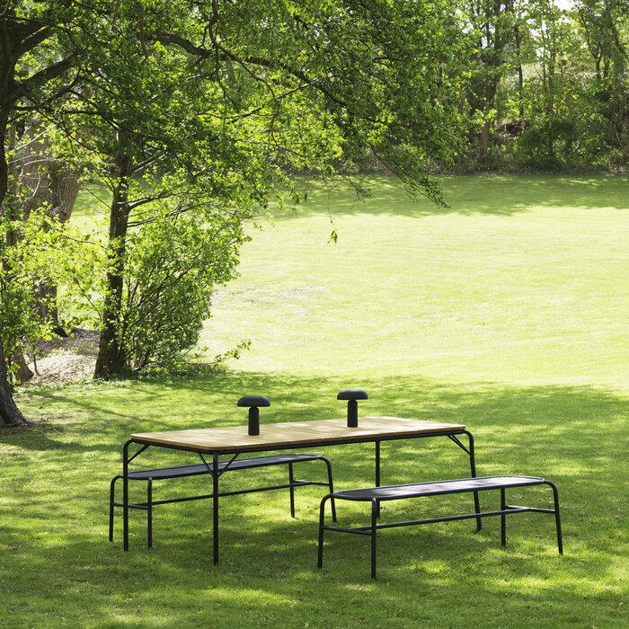 Normann Copenhagen table Vig 90 x 200 cm Bois - Normann Copenahgen