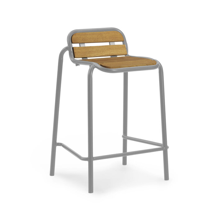 Normann Copenhagen Vig Barstool Wood - Normann Copenhagen