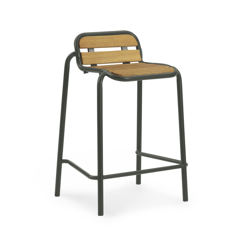 Normann Copenhagen Vig Barstool Wood - Normann Copenhagen