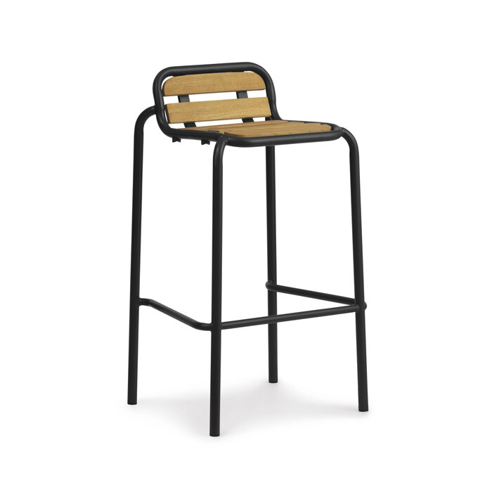 Normann Copenhagen Vig Barstool Wood - Normann Copenhagen