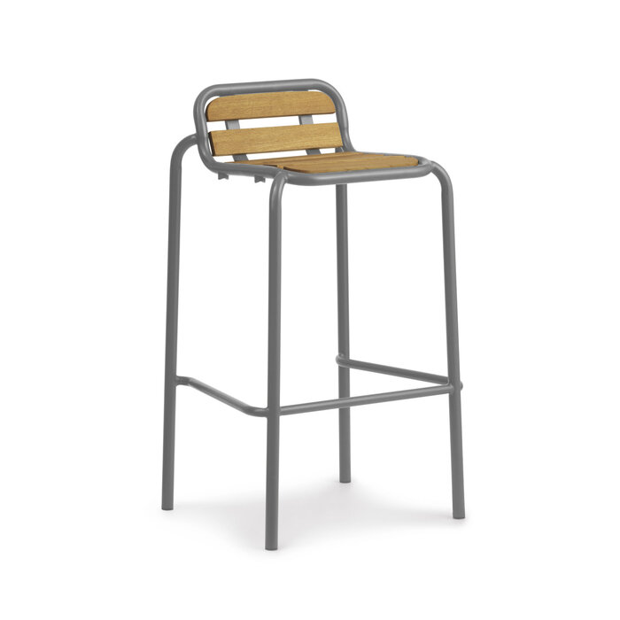 Normann Copenhagen Vig Barstool Wood - Normann Copenhagen
