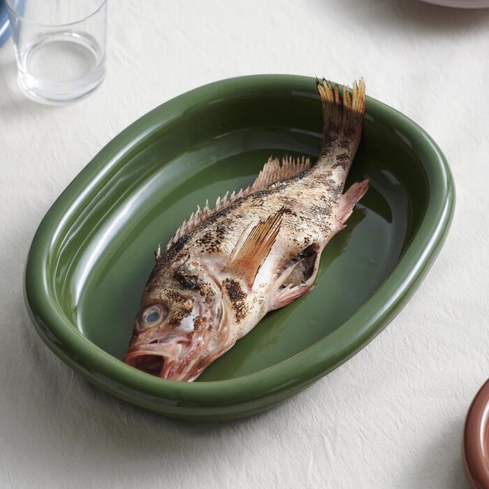 HAY Barro Oval Dish - Large - HAY